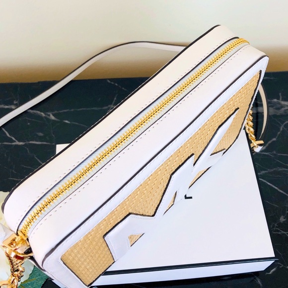 🌹Michael Kors Straw Python Capsule Crossbody🌹 - Picture 11 of 13